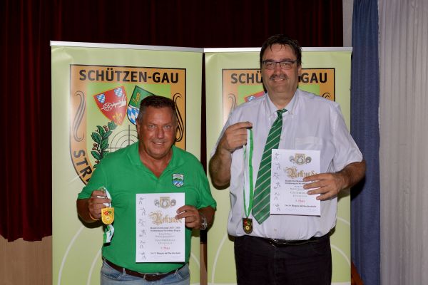 1.Platz Einzelwertung Reinhold Mayer<br>3. Platz Roland Saller